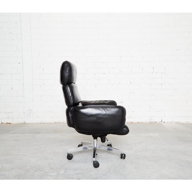 Industrial Vintage Executive Swivel Chair by Otto Zapf for Topstar For Sale - Image 3 of 13