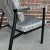 Faux Snake Skin and Metal Armchair by All-Steel Reupholstered Restored For Sale - Image 9 of 13