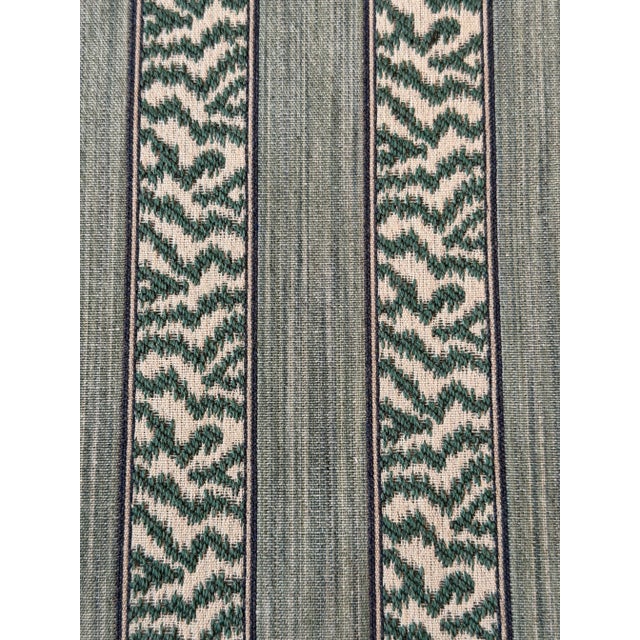 Traditional Tilney Stripe by Colefax and Fowler Fabric 4 Yards For Sale - Image 3 of 7