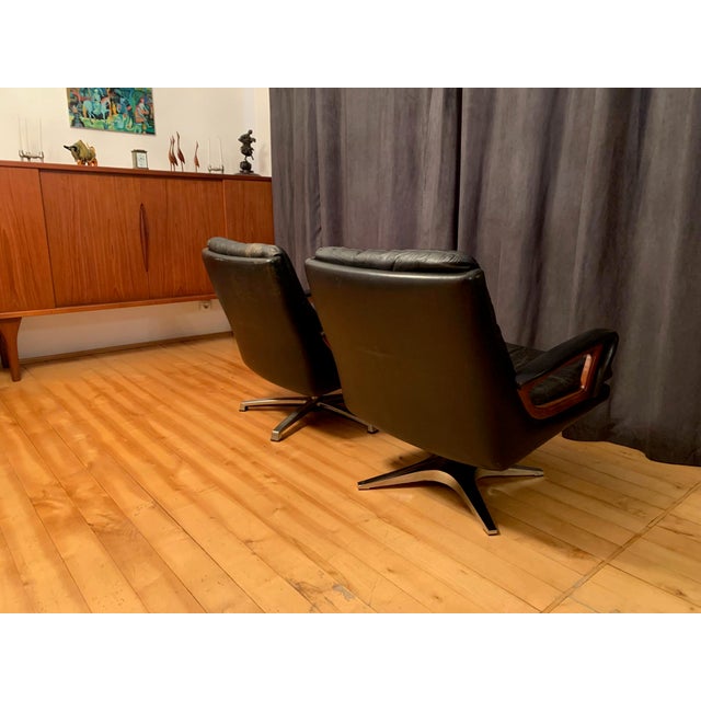 Set of Armchairs attributed to Carl Straub, Germany, 1960s For Sale - Image 13 of 14