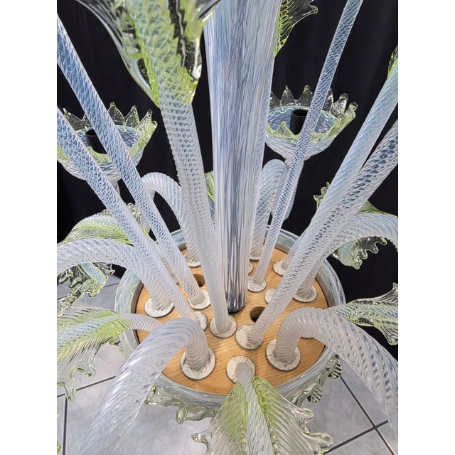 Vintage Murano Chandelier, 1980s For Sale - Image 6 of 13