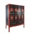 Painted and carved antique style Chinese cabinets.Features hand-carved and hand-painted floral panels.The cabinet doors...