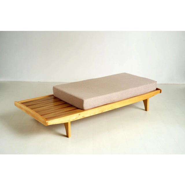 Mid-Century Modern Vintage French Daybed, 1950 For Sale - Image 3 of 13
