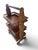 Traditional Mid Century Burnt Bamboo 3 Tier Butler Caddy For Sale - Image 3 of 3