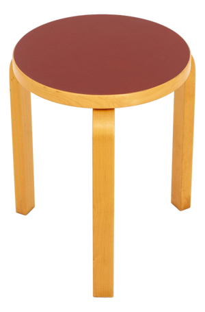 Alvar Aalto for Artek L-Leg Bentwood Stool