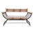 Curule Bench in the style of Maison Jansen, 1960s For Sale - Image 12 of 12