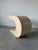 1980s 1980’s Postmodern Plastered Wood Geometric Waterfall Console Table For Sale - Image 5 of 12