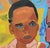 Portraiture "Watching It Unfold", Acrylic on Canvas Painting by David Akolo For Sale - Image 3 of 3