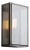 Tekna Essex Gauze-C Wall Light With Dark Bronze Finish and Clear Glass For Sale
