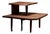 Two-Tier Corner Table With Free Edge Support by George Nakashima For Sale