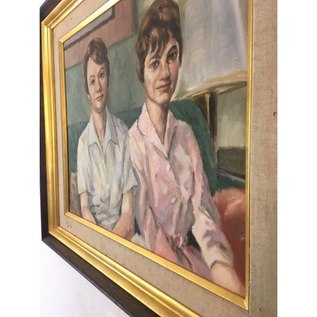 Vintage Oil on Canvas, Listed Artist For Sale In Charleston - Image 6 of 10