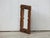 Brown French 1900s Hand Carved Tramp Art Mirror with Raised Diamond Motifs For Sale - Image 8 of 9