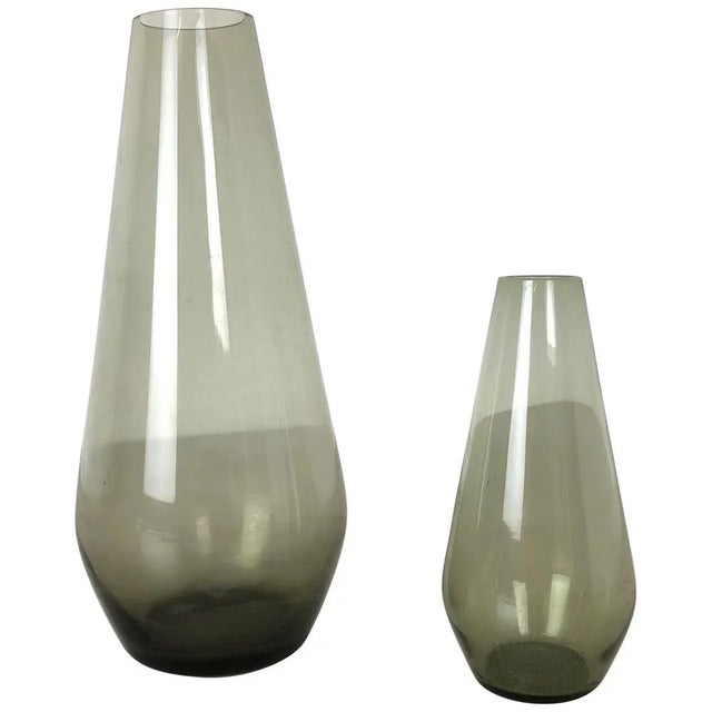 Vintage Turmaline Vases by Wilhelm Wagenfeld for WMF, Germany, 1960s, Set of 2 For Sale - Image 14 of 14