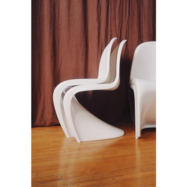 Late 20th Century Late 20th Century Panton Style Molded Plastic Chair For Sale - Image 5 of 13