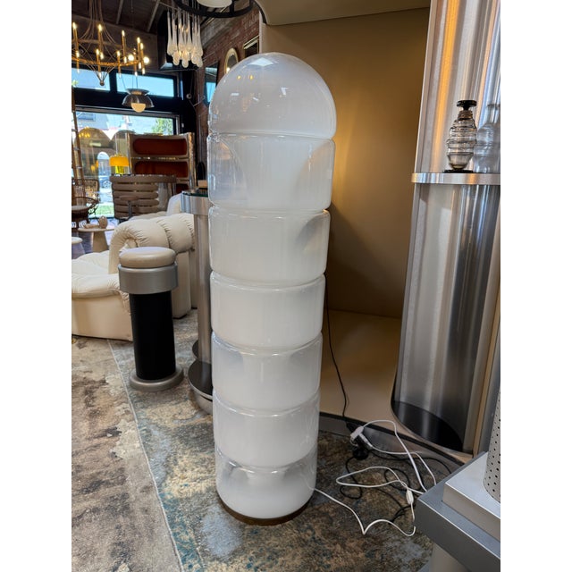 Carlo Nason “Sfumato” Lt316 Murano Glass Floor Lamp for Vetrerie Nason For Sale In Los Angeles - Image 6 of 7