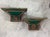 1980s Rustic Folk Art Wall Brackets, a Pair For Sale - Image 5 of 9