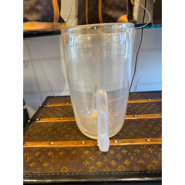 Venetian Gilt and Iridescent Glass Vase, 1980s For Sale - Image 15 of 16