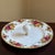 Vintage English Bone China Handled Serving Plate For Sale - Image 4 of 13