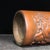 This is a fine vintage Chinese bamboo brush pot (Bitong), a traditional scholar's object used to hold calligraphy brushes....