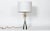 Laurel Lamp Co. Atomic Sputnik Polished Mixed Metal Table Lamp. Featuring a sturdy, repolished, reflective Aluminum (5D)...