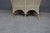 Wicker Loveseat With Decorative Lattice Back For Sale - Image 13 of 13
