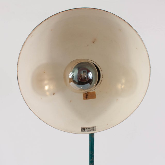 Vintage 6556 Table Lamp in Sea-Green by Christian Dell for Kaiser Idell, 1950s For Sale - Image 18 of 18