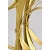 Gold Restored Vintage Gilded Wheat Sheaf Tole Sofa Table Base For Sale - Image 8 of 11