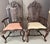 Portugese Rococo Dining Chairs, 6-18th Century, 4- 20th Century Reprod. For Sale - Image 9 of 11