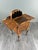Brown 20th Century Queen Anne Desk in Walnut Burl Veneer For Sale - Image 8 of 13