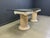 Vintage Tesselated Stone Pedestal Dining Table from Maithland Smith, 1970s For Sale - Image 10 of 12