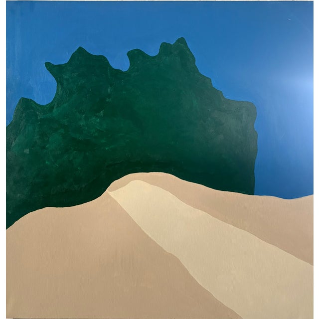 Desert Highway, Acrylic on Canvas in the Style of Bodasca For Sale - Image 12 of 12