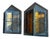 What a great pair of old porch lights! Perfect for any style home. The fabulous original patina adds so much charm....