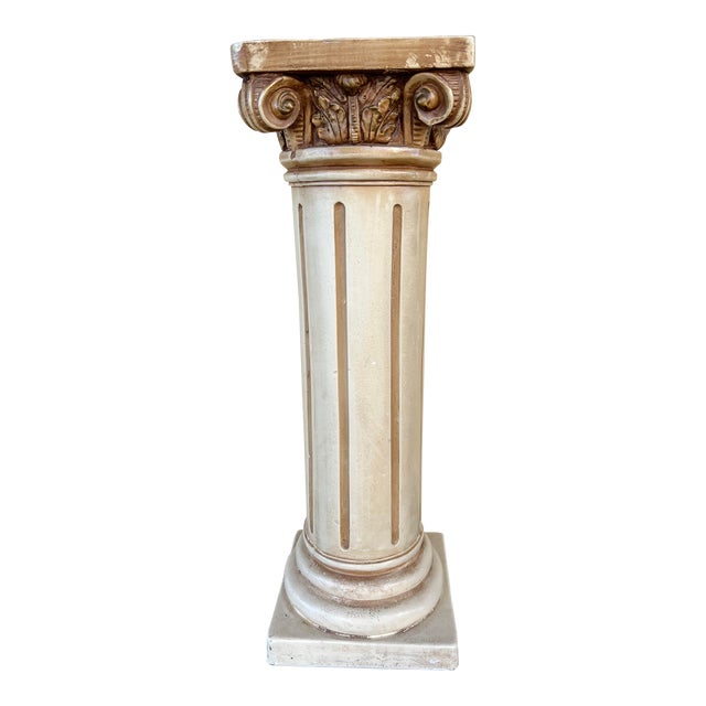 20th Century Corinthian Pedestal Stand Chairish
