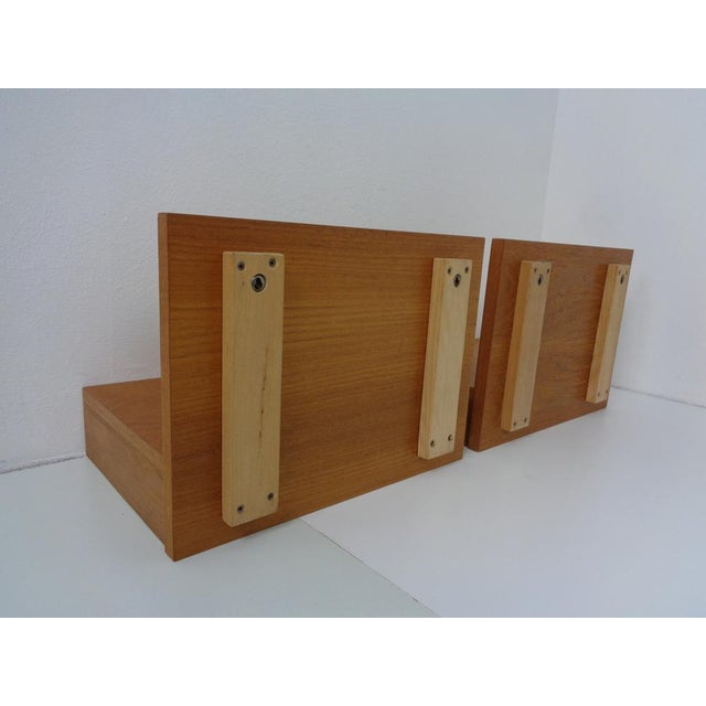 Teak Consoles with Drawers, 1960s, Set of 2 For Sale - Image 6 of 18