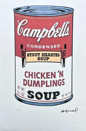 After Andy Warhol, Campbell's Soup Chicken'n Dumplings , 1980s, Lithograph
