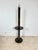Brown Floor Lamp with Turned Base, 1950s For Sale - Image 8 of 8