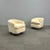 Mid-Century Modern Mid-Century Modern Milo Baughman Style Swivel Chairs, Chrome Base, Cream Velvet For Sale - Image 3 of 13