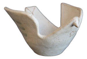 Vintage Italian Ceramic Dove by Bruno Gambone, 1970s