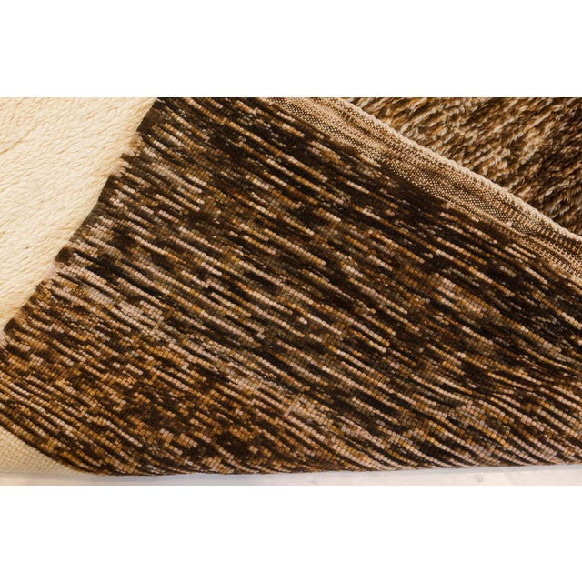 Modern Tribal Style Moroccan Wool Rug by Doris Leslie Blau Size: 8'3" × 10'6" (251 × 320 cm). Celebrate the raw elegance...