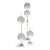 Silver 2093-80 Floor Lamp from Disderot For Sale - Image 8 of 9
