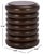 Contemporary Anatoly Round Accent Table in Brown For Sale - Image 3 of 6