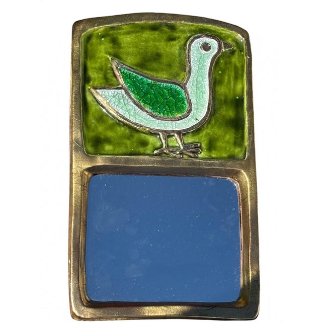 Mithé Spelled Pattern Stele Mirror For Sale - Image 11 of 11