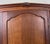 Vintage French Louis XVI Style Carved Oak 3-Door Armoire For Sale - Image 4 of 11