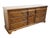 Bassett Bassett Furniture Solid Walnut Early American 72" Triple Door Dresser 260-2060-247 For Sale - Image 4 of 15
