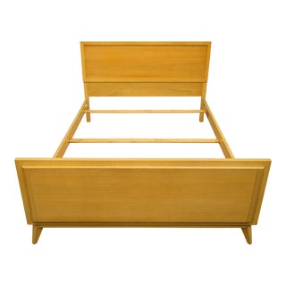 Rway Furniture of Sheboygan, Wi Blonde Mid Century Modern Full Size Bed For Sale