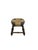 Vintage Brutalist low stool in a rustic or brutalistic style. This piece is manufactured in France, 1960-1970. Designed in...