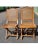 Solid Cherry and Cane Seat and Back Folding Chairs With Cushions, a Pair For Sale - Image 11 of 11