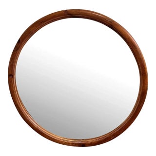 1990s Henredon Round Wall Mirror For Sale
