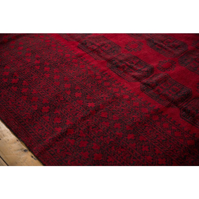 Vintage Afghani Ersari Design Rug - 9'1" X 12'3" For Sale - Image 4 of 13
