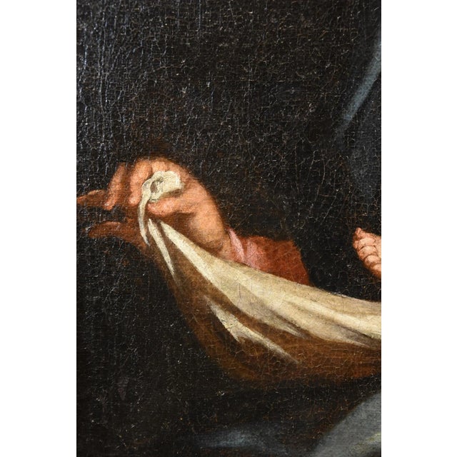 Anton Maria Piola, Madonna and Child, 1700s, Oil on Canvas, Famed For Sale - Image 6 of 16